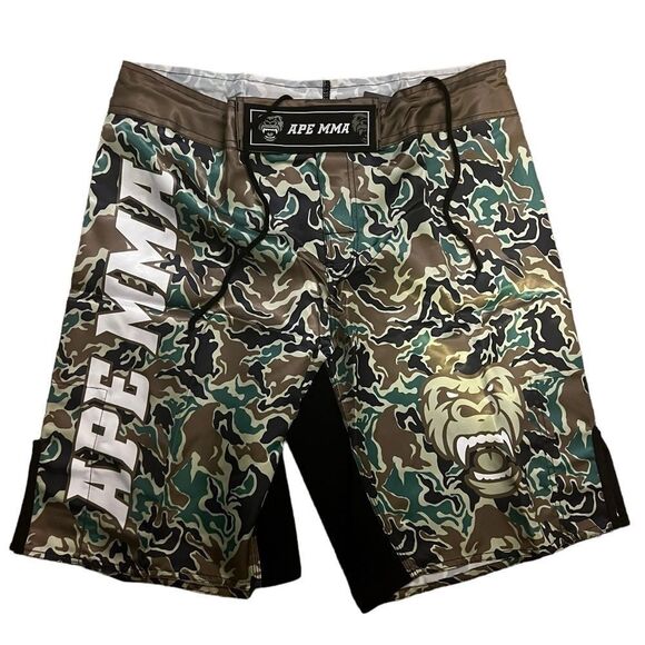 Men's Shorts  MMA Fight Kick Boxing Shorts UFC Cage Fighting Thai Boxing Sz 2XL - Picture 3 of 15